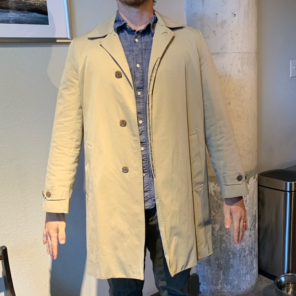 Men’s Banana Republic Trench Coat